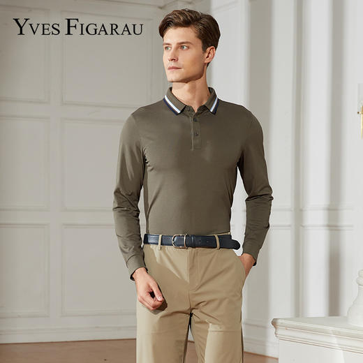 YvesFigarau伊夫·费嘉罗930903 休闲长袖T恤 商品图0