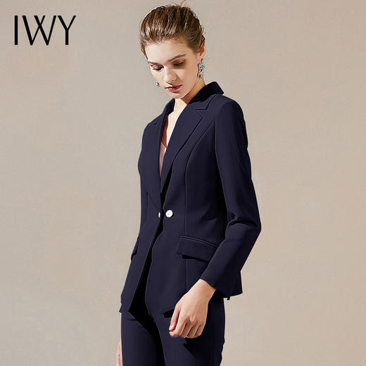 IWY/新款藏青色职业通勤时尚套装 CP10363 商品图6