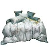 My Side 80支纱兰精天丝四件套 绣花工艺床上用品被套床单4件套-夏朵(薄荷绿) 商品缩略图4