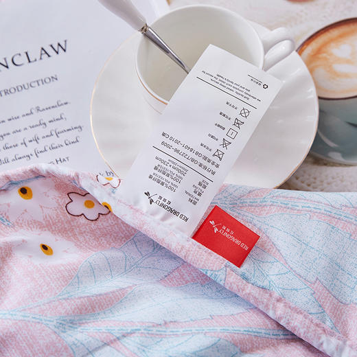 红蜻蜓速干被-粉黛（200*230cm*1） 商品图3