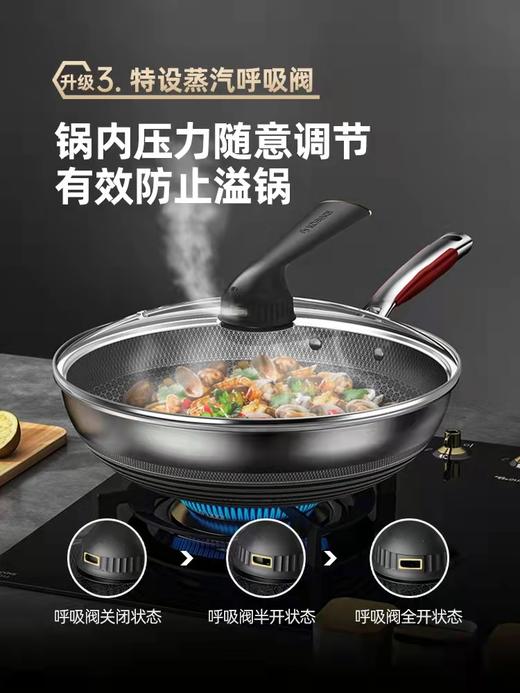 康巴赫蜂焕新五代抗菌窝防粘锅炒锅 商品图2