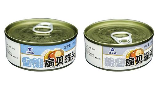 壮元海蒜蓉扇贝罐头100g/罐*8罐、壮元海香辣扇贝罐头100g/罐*8罐 商品图5