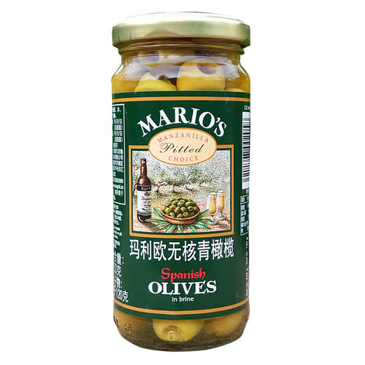 玛利欧无核青橄榄 230g 商品图0
