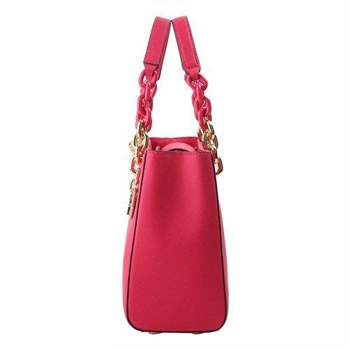 MichaelKors/迈克·科尔斯(部分底钉磨损瑕疵 特价品 随机发送） 女士Saffiano皮革手提单肩斜挎包30F7GCYS1L 商品图7