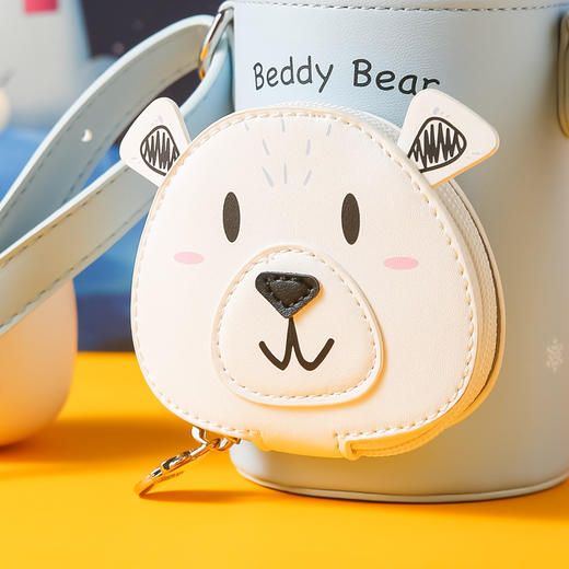 杯具熊熊抱儿童杯—北极熊RT106-530儿童保温杯带吸管水壶小学生男幼儿园宝宝水杯 商品图5