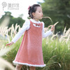 非质量问题不退换哦~pureshare 女童秋装连衣裙洋气2021新款中大童套装背心公主裙子-小美好 商品缩略图3
