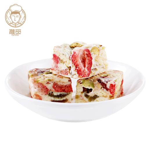 雅觅草莓奶酪综合雪花酥300g 15枚 网红手工零食休闲烘焙牛轧糖小吃食品 商品图5