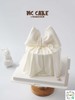 白色哑光闪粉蝴蝶结款 商品缩略图1