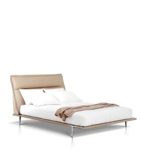 伽罗 JALO B08意大利风格全铝型材框架软包皮床