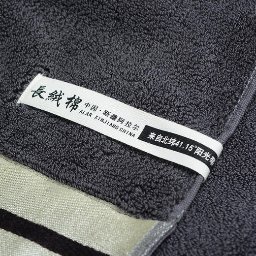 W1599新疆纯棉加大加厚浴巾毛巾酒店情侣家用套装洗澡浴室洗脸巾RJ052 商品图2