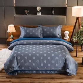 60支纱提花四件套 手感顺滑 环保活性印染不褪色 雅韵 MY SIDE