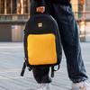 美团黄系列双肩背包-黑色 商品缩略图0
