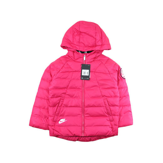 耐克-童衣类（冬）B8童装女大童羽绒服蝶粉色 商品图0