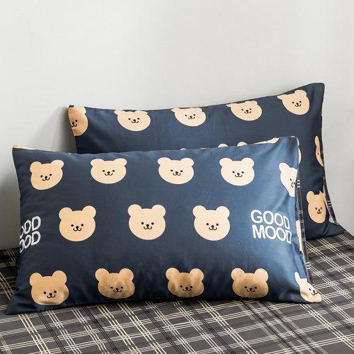 60支纱全棉四件套 环保活性印染不掉色 卡通风床上用品 乐趣 MY SIDE 商品图2