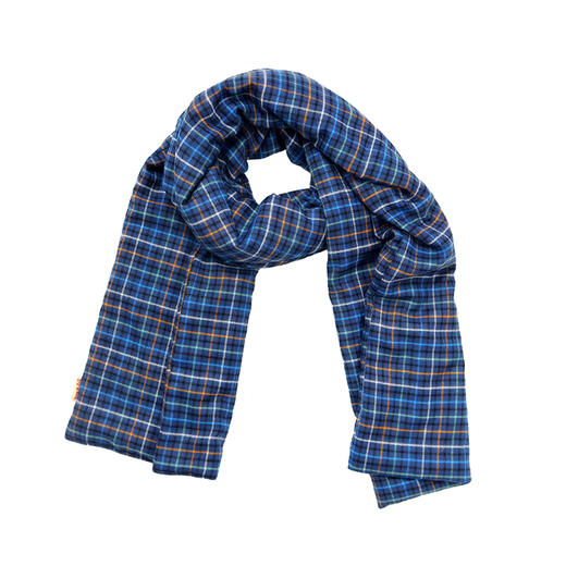 HUJI祤集厚款长围巾插画格子系列 商品图7