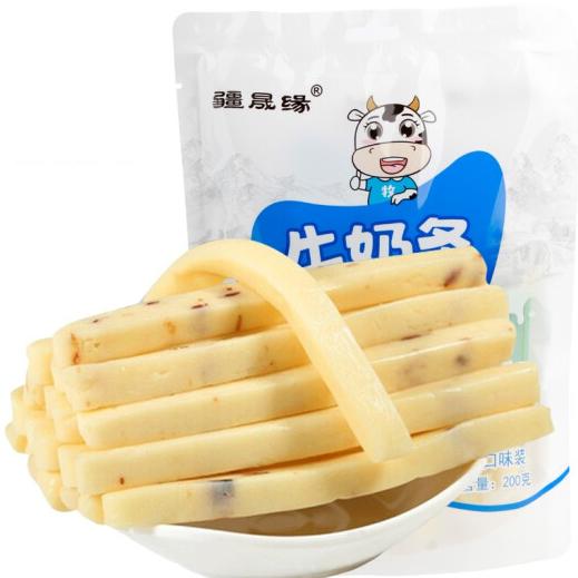 天润 牛奶条奶糖 200g/袋 商品图0