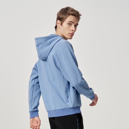 卡尔美连帽卫衣男士秋季新款立体印花时尚休闲套头上衣 商品图4