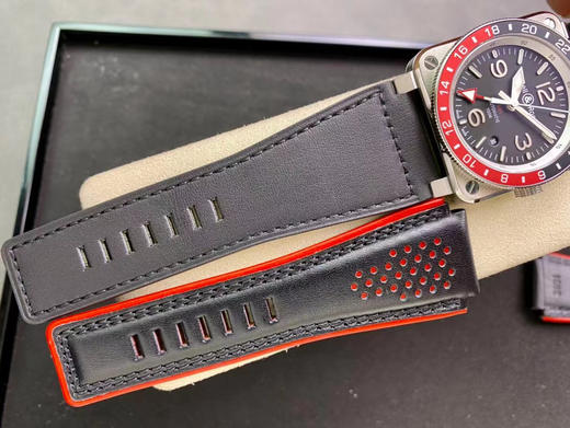 BR新品    柏莱士 可乐圈 INSTRUMENTS系列.          型号   BR0393-BL-ST/SCA。   表径  42毫米          表盘颜色  黑色表盘形状圆形 商品图9