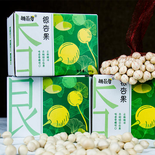 云南腾冲新鲜老品种带壳糯白果银杏果 商品图9
