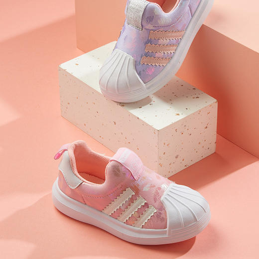 小猪快跑童鞋 贝壳头3-8岁儿童休闲鞋儿童帆布鞋 商品图2