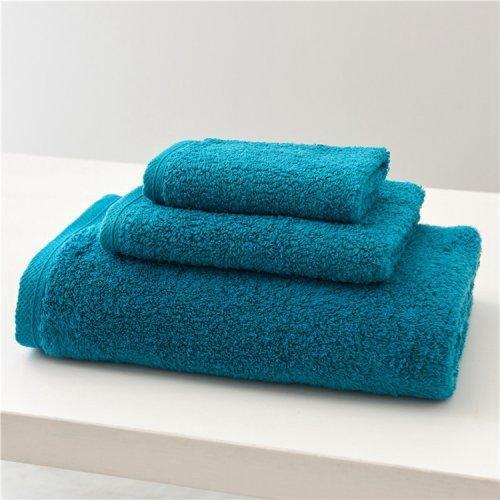 全棉泡芙棉毛巾浴巾方巾三件套 毛巾套装 棉纤维柔软蓬松 商品图11