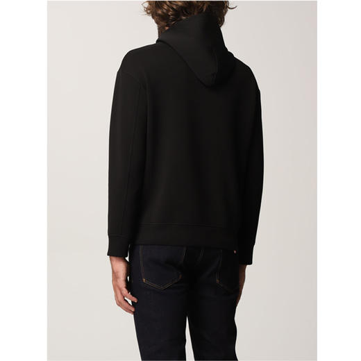 EMPORIO ARMANI 阿玛尼 连帽 男士卫衣 黑色 6K1M72 1JHSZ 0999 商品图1