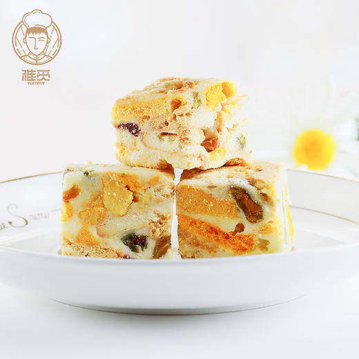 雅觅 芒果雪花酥300g 15枚网红手工零食休闲烘焙牛轧糖小吃食品 商品图1