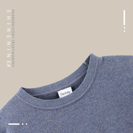 E97364371极简套头圆领针织衫 商品图1