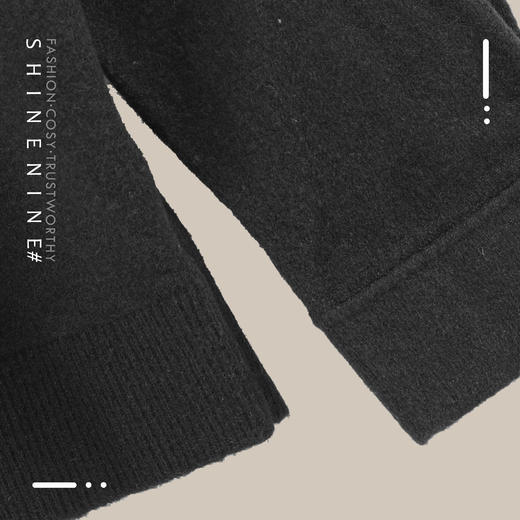 E97364371极简套头圆领针织衫 商品图6