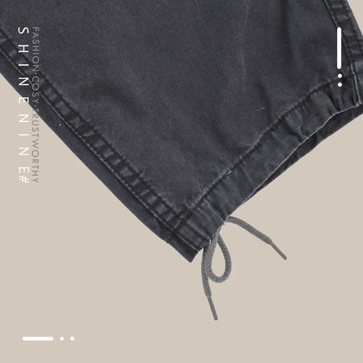 B110338133时尚做旧直筒工装裤 商品图2