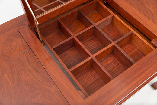 红桥红  家具严选  缅甸花梨（大果紫檀）【103 中间翻盖 梳妆台】 商品图4