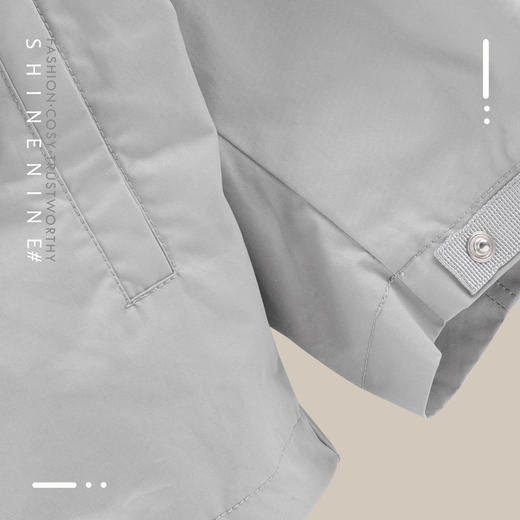 P97906101大口袋套头帽衫梭织卫衣 商品图2