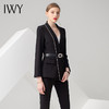 IWY/黑色长袖西装长裤套装CP10328 商品缩略图1