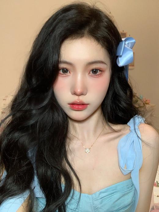 【小红书推荐】truecon（ak系列） 月抛 蝶豆花（雾面冰薄月抛版），直径14.2/着色13.4，78/一副，128/两副，218/四副，最高度数有1000  商品图12