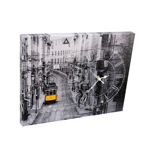 366片 无框时钟拼图 平面拼图 HK1018 清晨时刻，里斯本 商品图3