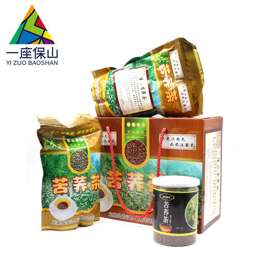 【一座保山】龙江苦荞茶，500g/袋 商品图0