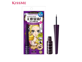 日本奇士美眼线液 花盈美蔻灵动恒采防水01浓郁黑2.5g