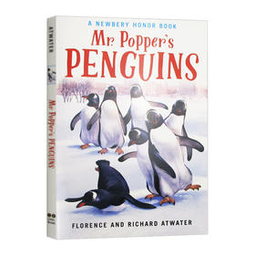 波普先生的企鹅 英文原版 Mr Popper's Penguins 纽伯瑞儿童文学奖银奖 国际大奖小说 理查德阿特沃特 Richard Atwater 英文版书籍