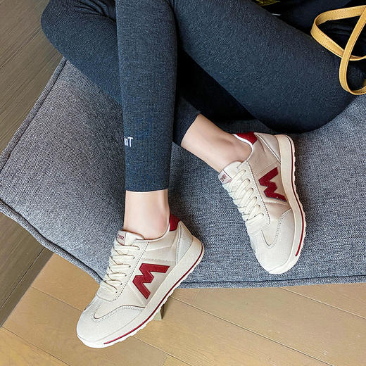 ZHR运动鞋女百搭休闲ins潮老爹鞋休闲鞋平底跑步鞋 商品图9