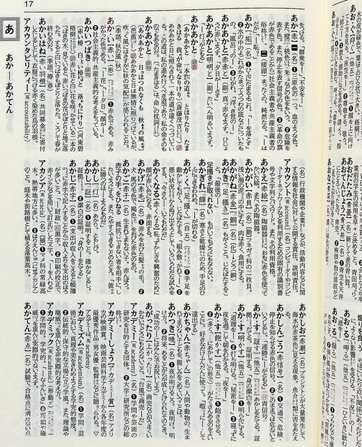 【中商原版】旺文社标准日语国语辞典 第8版 日文原版 旺文社標準国語辞典 第八版 森山卓郎 商品图7