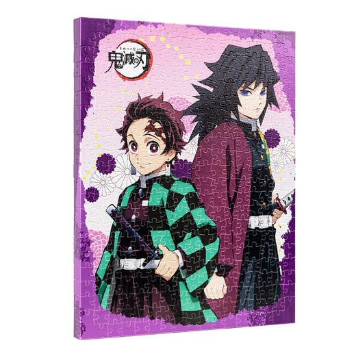 366片 无框平面拼图 HN1132 鬼灭之刃-炭治郎&義勇 商品图4