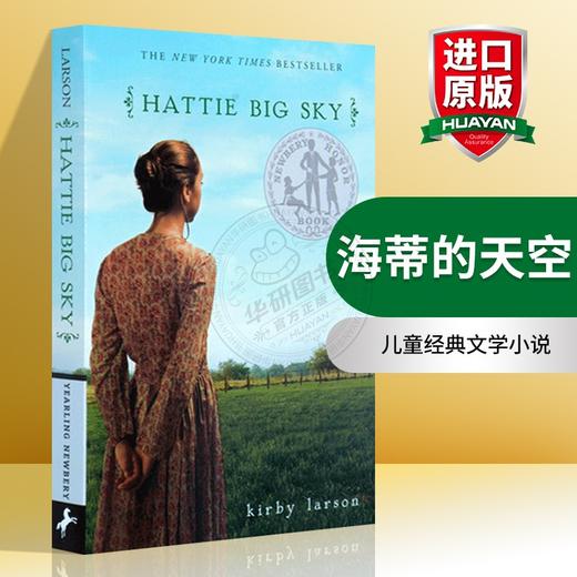 海蒂的天空 英文原版小说 Hattie Big Sky 纽伯瑞银奖 儿童经典文学小说 进口书籍英文版 商品图0
