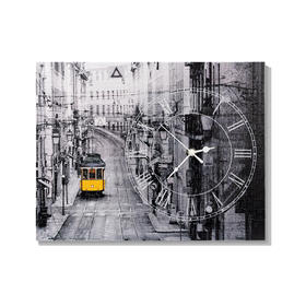 366片 无框时钟拼图 平面拼图 HK1018 清晨时刻，里斯本