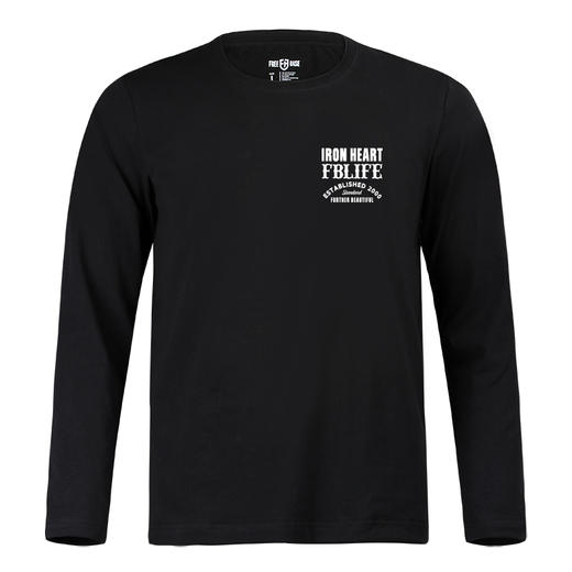 FBLIFE简约设计LOGO欧美机车风长袖T恤衫男士打底休闲越野服饰 NMT-1732 商品图2