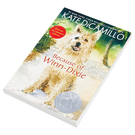 【中商原版】Because of Winn-Dixie (NEW ED) 都是戴茜惹的祸（纽伯瑞银奖）新版 英文原版 进口图书 儿童文学小说 9岁以上 商品图2