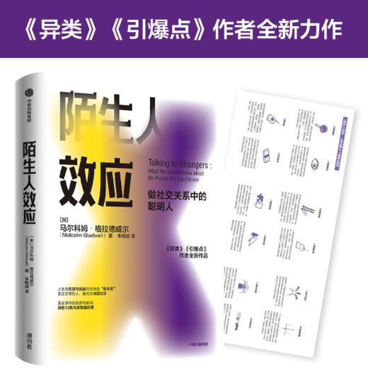 陌生人效应 格拉德威尔 著 吴军 罗永浩 李翔 万维钢击掌 心理学 社交 人际关系 中信 商品图1