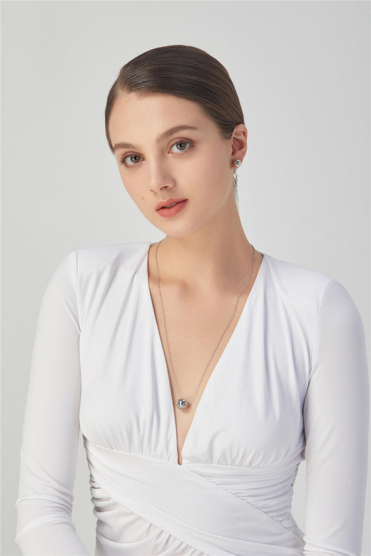 Pearl moments InspirationS Sparkling 星球系列珍珠项链 商品图6