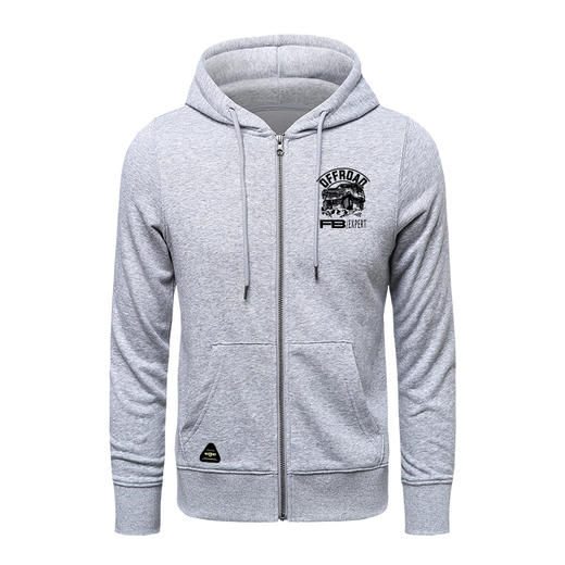 FBLIFE越野车印花图案潮人带帽拉链外套罗圈合体休闲衫 NMT-1722 商品图4