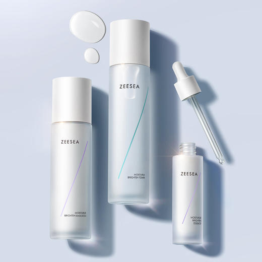 【活动价¥199.9】ZEESEA滋色澎润焕颜精粹套装 - 熬夜护肤3件套 商品图1