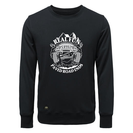 FREEBASE简约越野车越野户外休闲纯棉卫衣套头外套秋冬衫 NMT-1727 商品图1